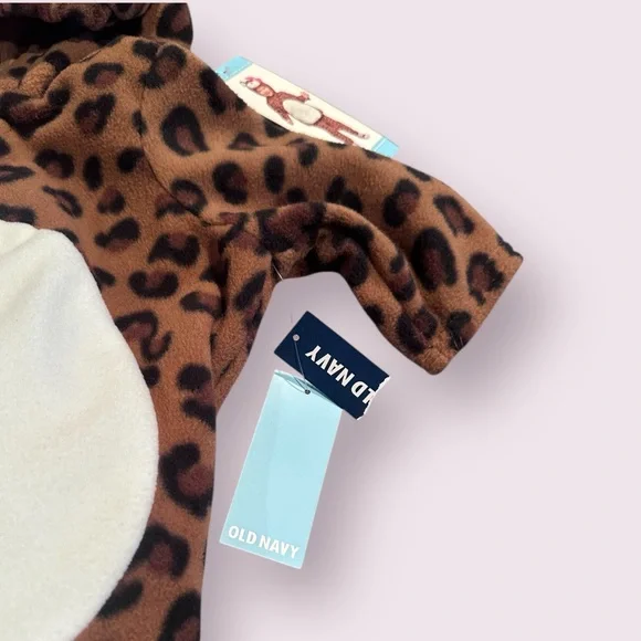 NWT 2013 Old Navy Leopard Print Baby Halloween Costume Size 0-6 Months - Picture 3 of 11